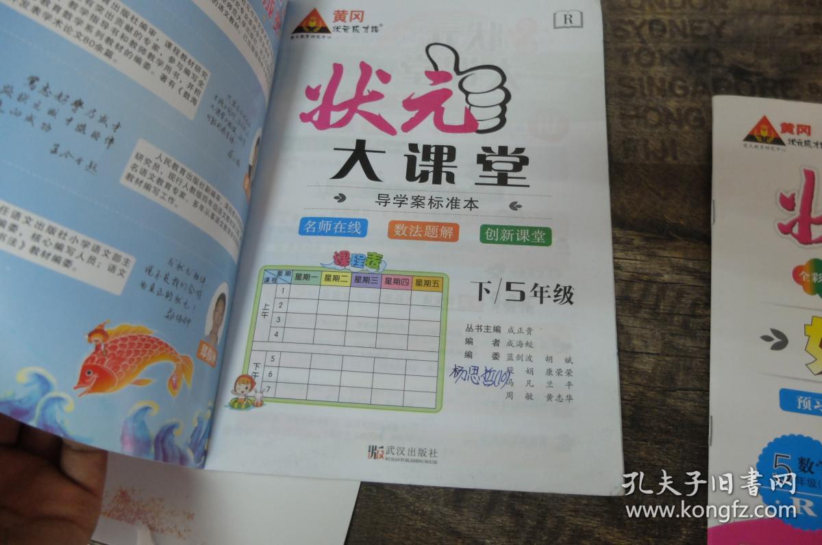 2017年状元大课堂教师用书数学五年级下册人教版
