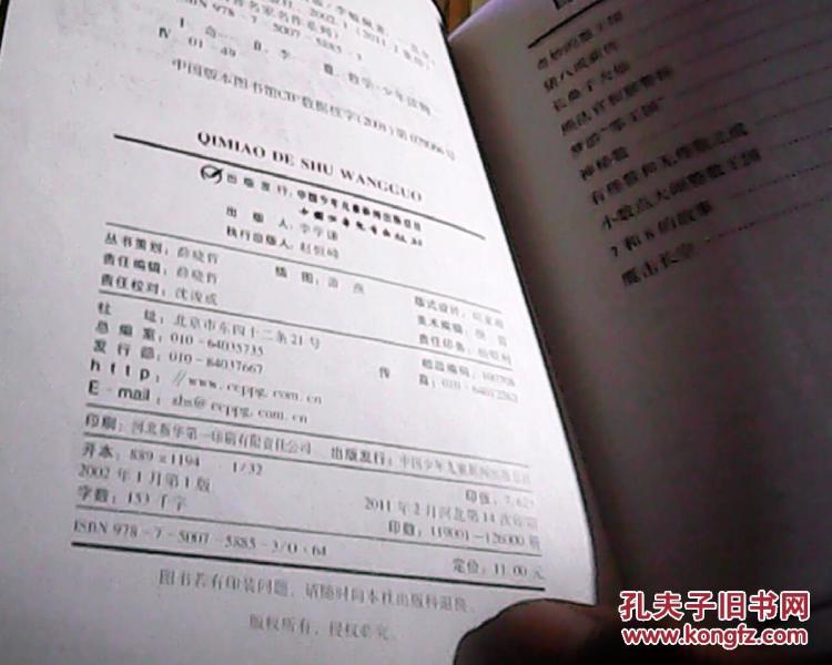 奇妙的数王国(数学童话故事)--李毓佩教授献给