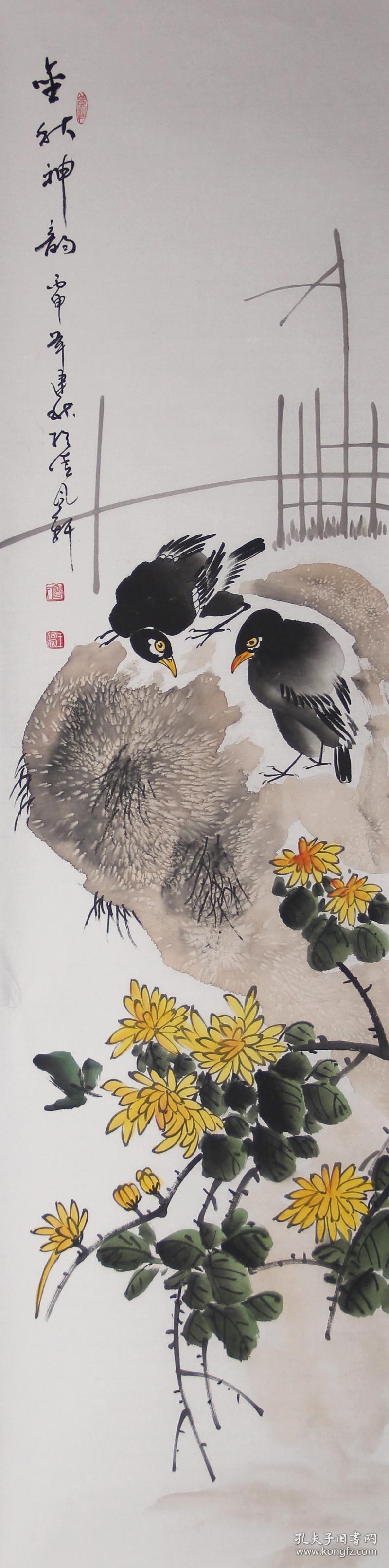 138cmx34cmx4;作品材质:宣纸;装裱方式:托芯 【艺术家简介】 王建秋