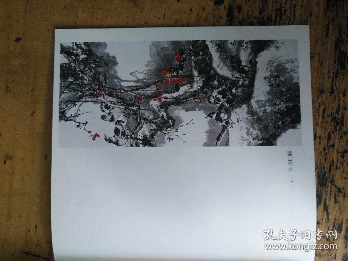 闫学会花鸟画集