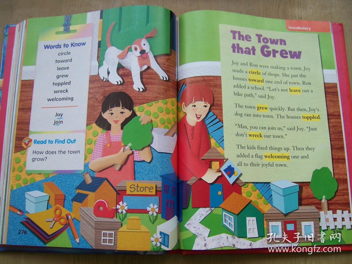 美国小学教材:阅读写作1·5 treasures: a reading/language arts 1.