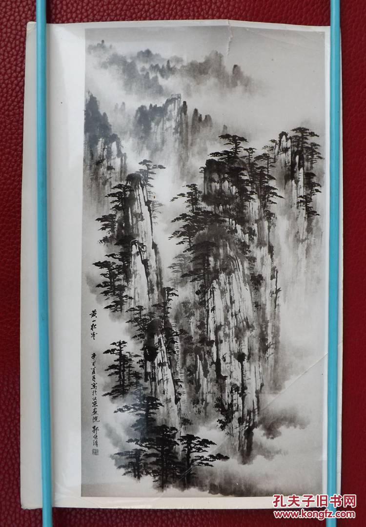 著名画家郭传璋山水画照片 黄山松云 拍品编号:29996085