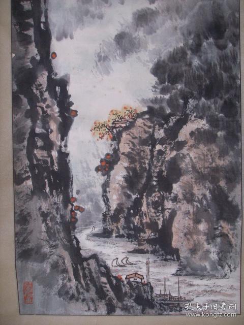 常州名家 周国兴 —— 山水画(镜片)