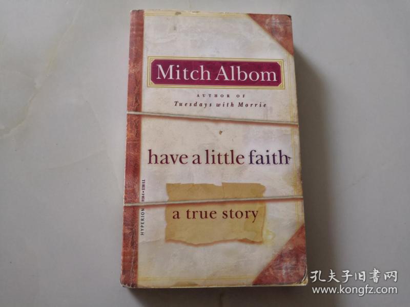 Have a Little Faith :a true story 小信仰(英文