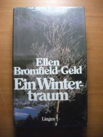 【德语原版】Ellen Bromfield-Geld Ein Wintertraum Roman Deutsch von Isabella Nadolny【精装带书衣】