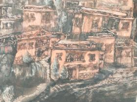 朱常棣 山水画 (2张合售)