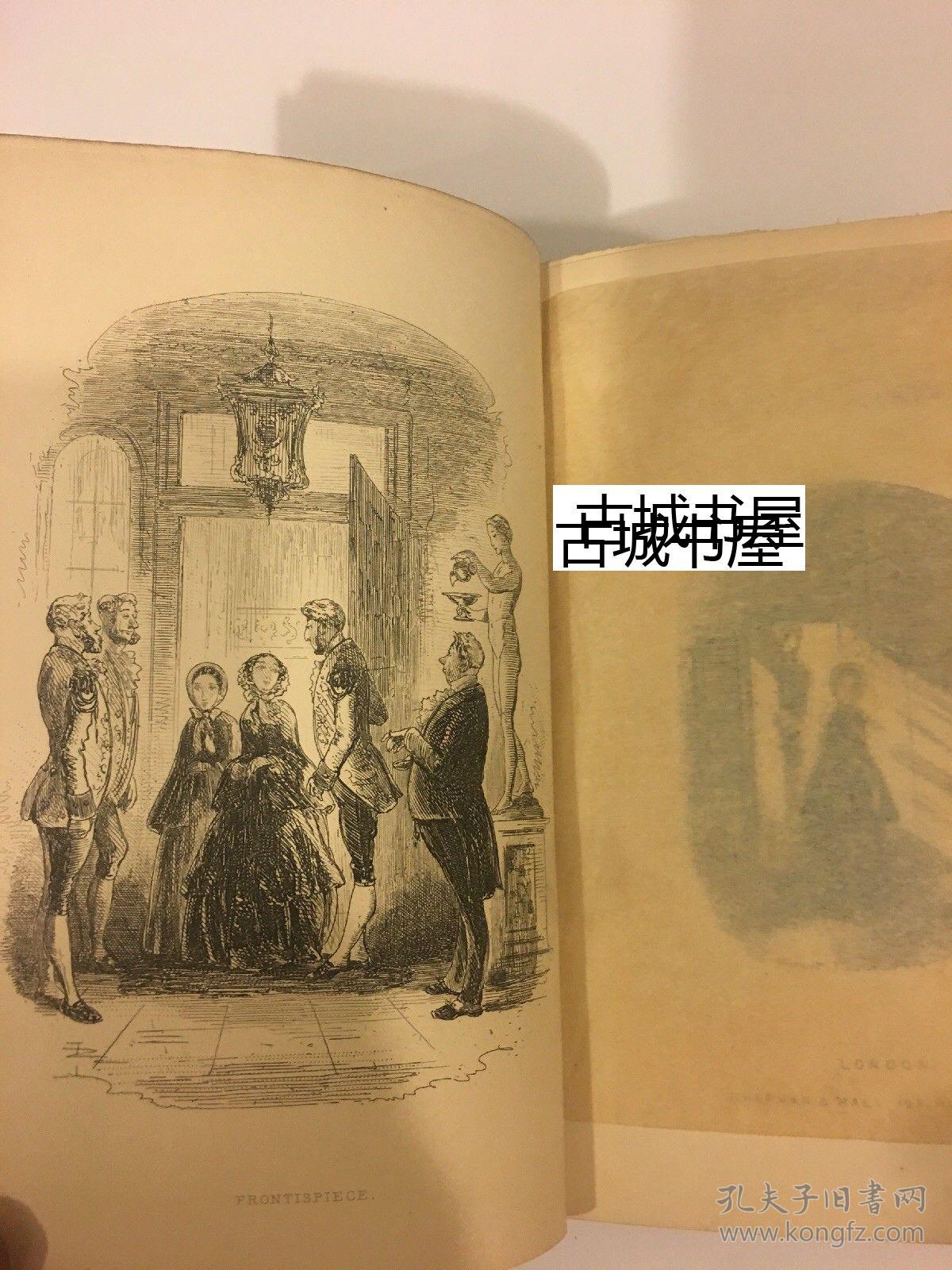 稀缺, 《狄更斯的作品》26卷全,大量版画插图,1863年出版