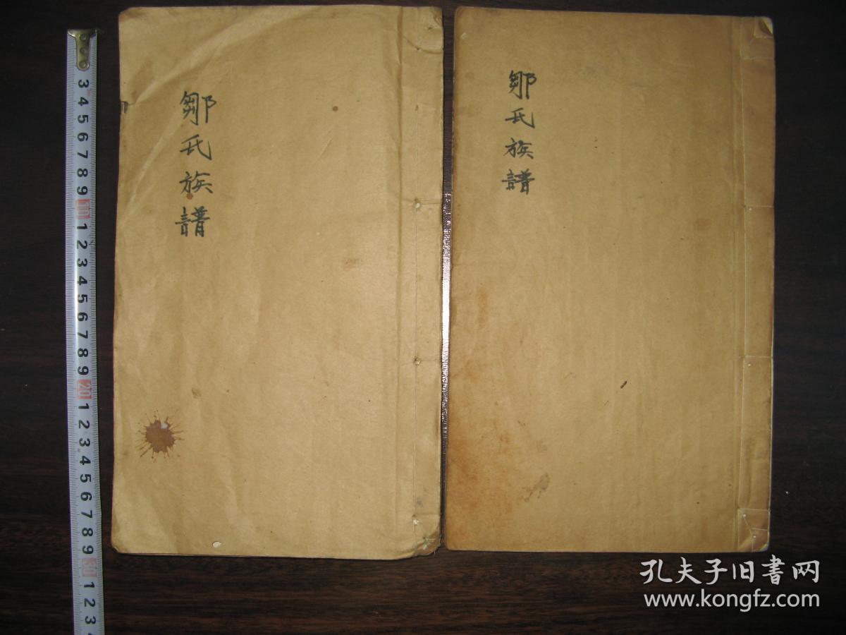 民国乙亥年(1935年)邹氏族谱(卷一、卷十六)二