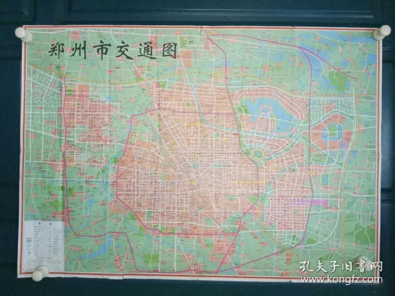 郑州市交通图2008