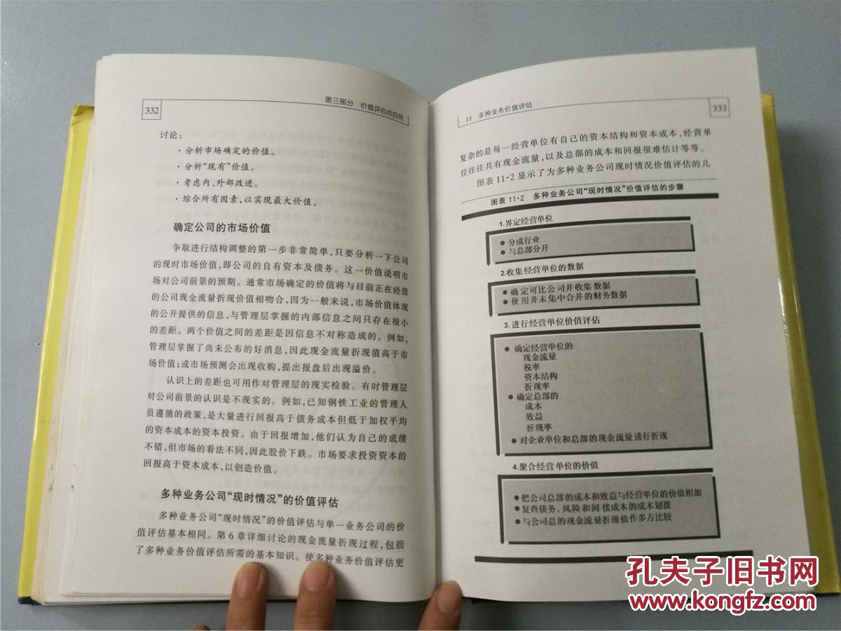 【图】价值评估 公司价值的衡量和管理(硬精装