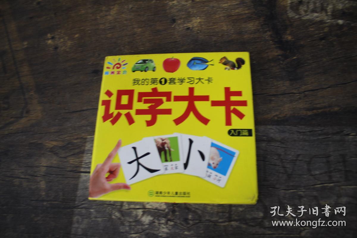 阳光宝贝·我的第1套学习大卡:识字大卡(入门篇)