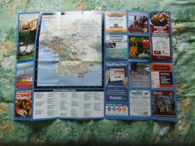 【英文原版】BROOKLYN MAP 纽约市布鲁克林区地图