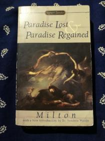 john milton:paradise lost and paradise regained 约翰·弥尔顿