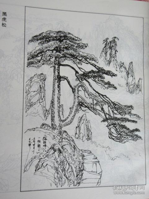 钢笔山水画技法