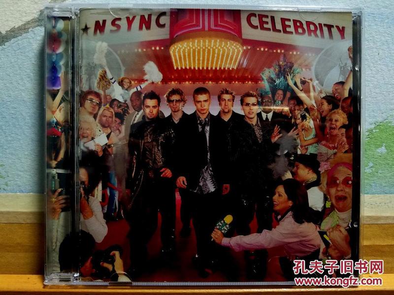 美版CD NSYNC 超级男孩 Celebrity
