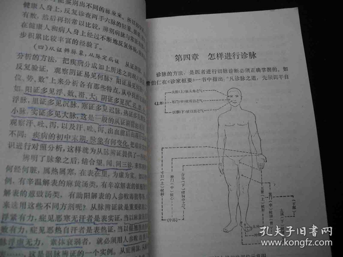 1981年出版的---中医书---【【脉诊】】---少见
