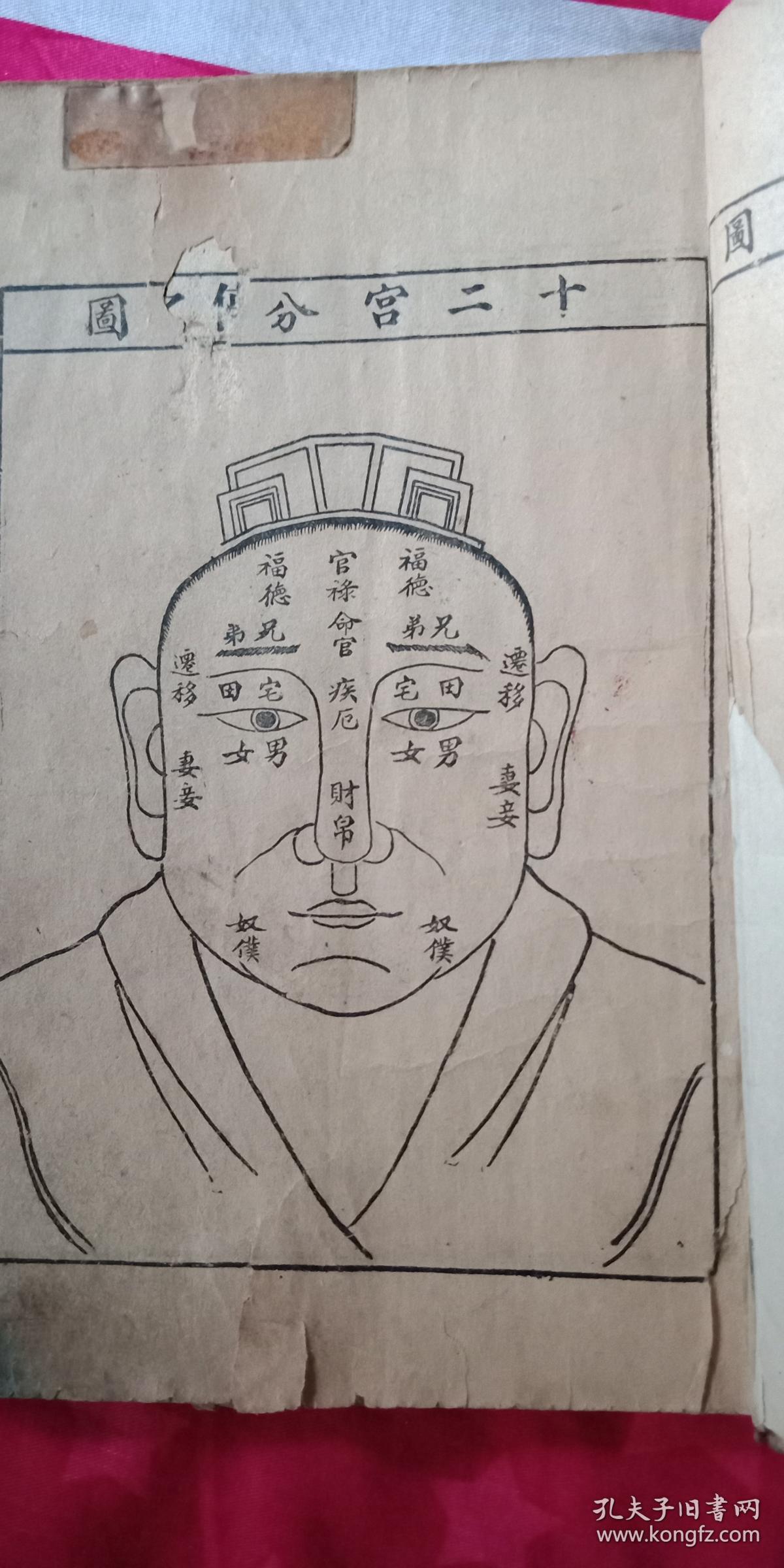 麻衣相术秘诀一册