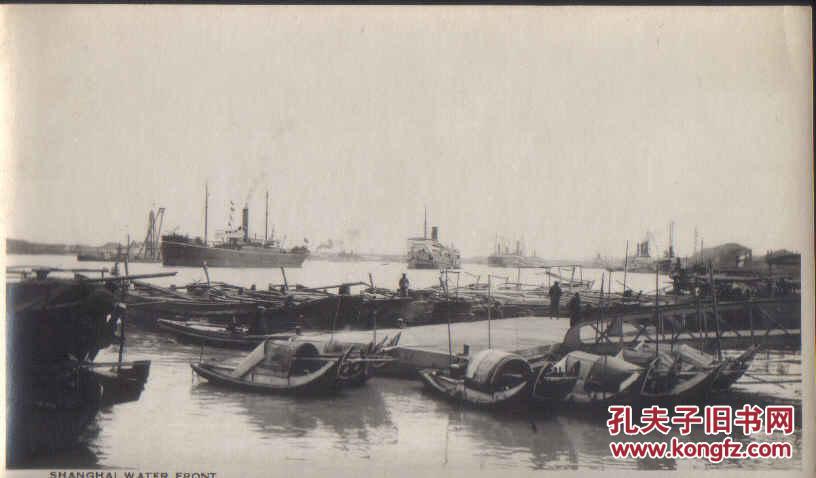 民国时期老照片上海港口