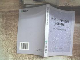 民间非营利组织会计制度