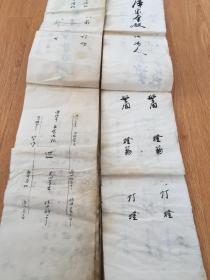 【账本11】明治时期日本丧葬手书账本《葬式