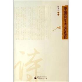 中国诗学专著选读（16开全一册）