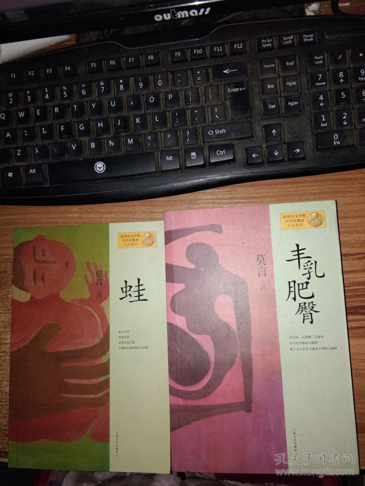 诺贝尔文学奖获得者莫言作品系列;蛙,丰乳肥臀