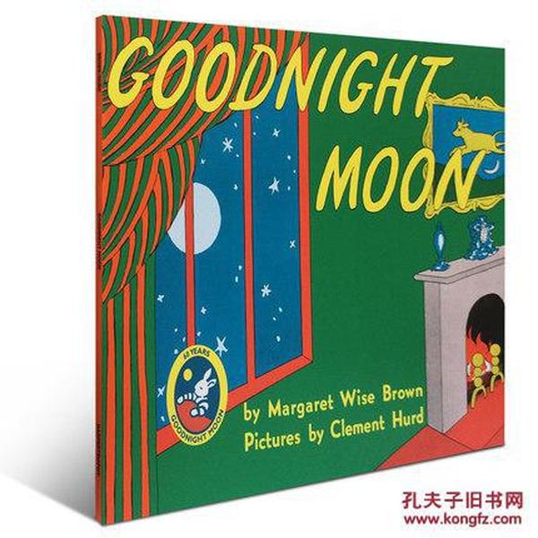 0-3-6周岁儿童英文原版绘本 Goodnight Moon 晚