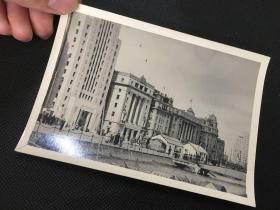民国40年代上海风光建筑照片_上海外滩中国银