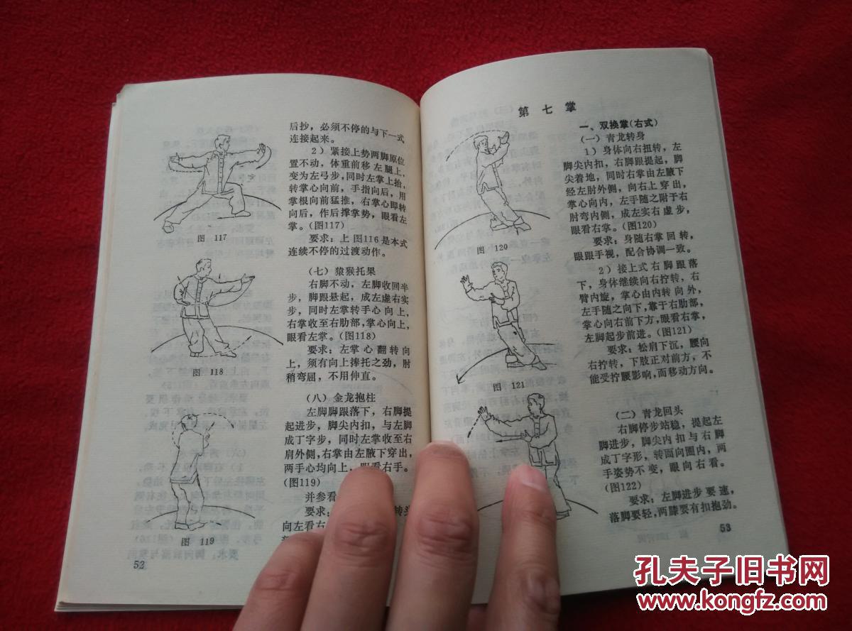 武当八卦掌(早年老版武术书)实物拍照 按图发货【正版