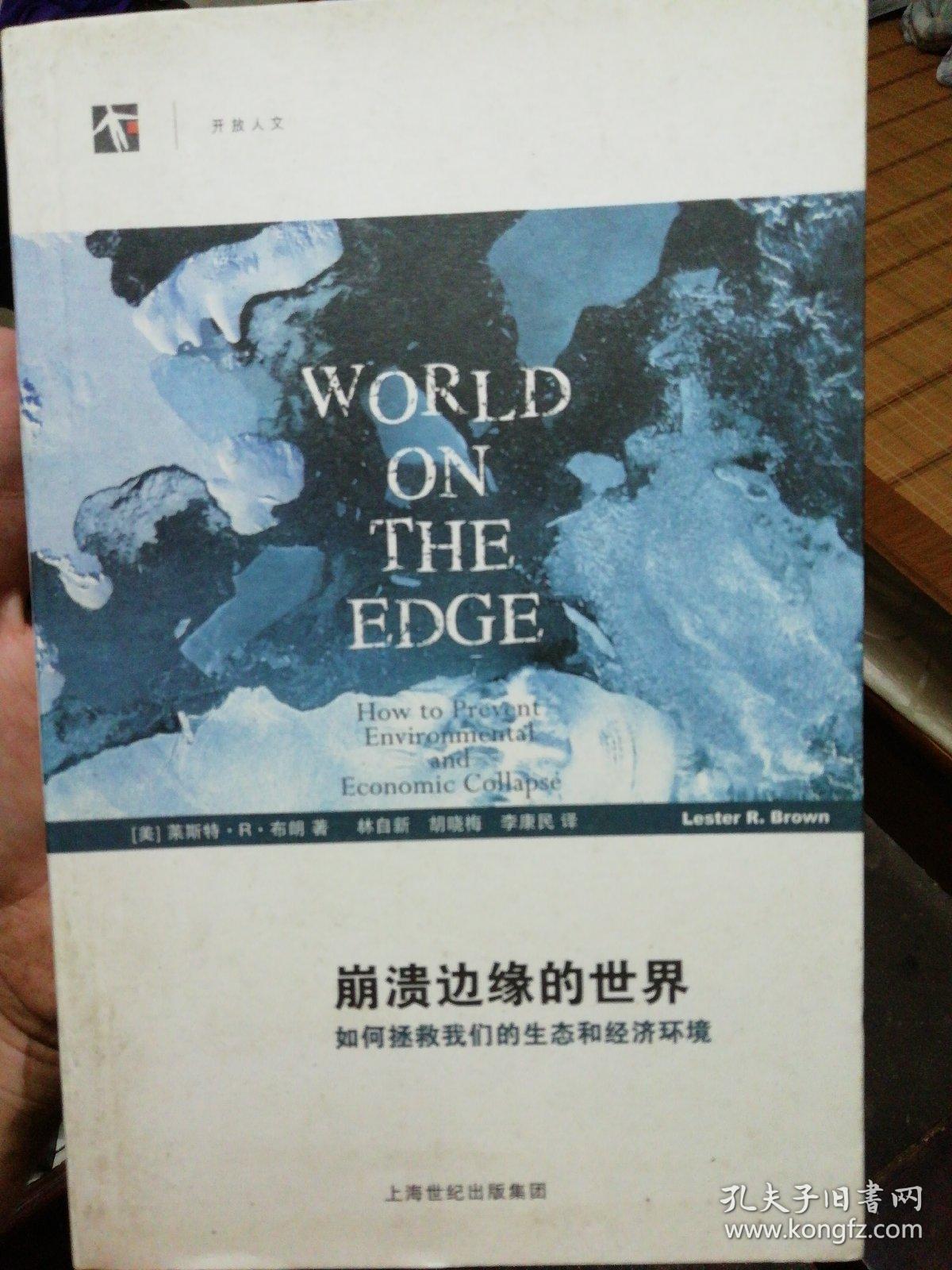 崩溃边缘的世界:如何拯救我们的生态和经济环境(原塑封未拆)
