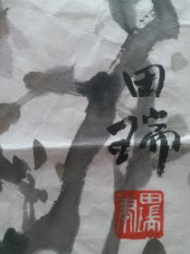 著名花鸟画家 田瑞 中国美术家协会会员 花开满