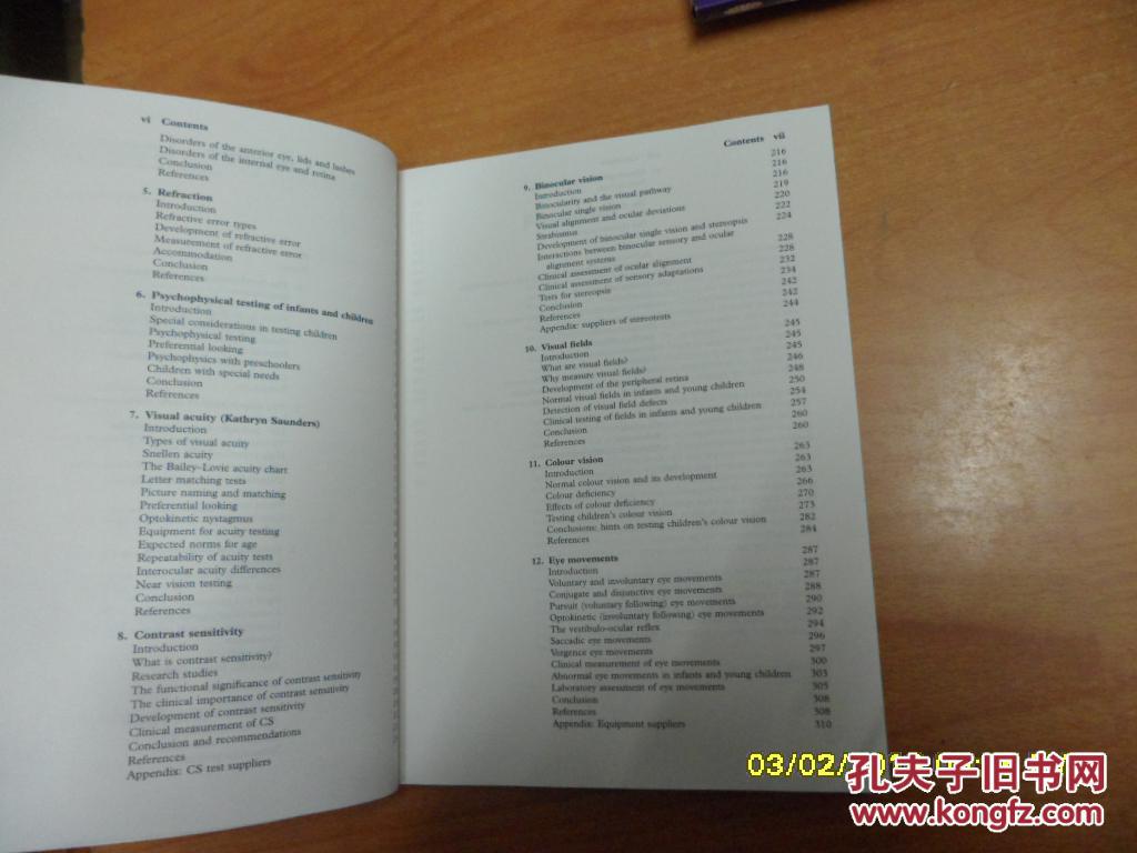 sing Children's Vision: A Handbook 儿童视力评