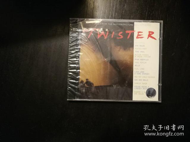 绝版进口老cd,电影龙卷风twister音乐专辑,自然之暗面