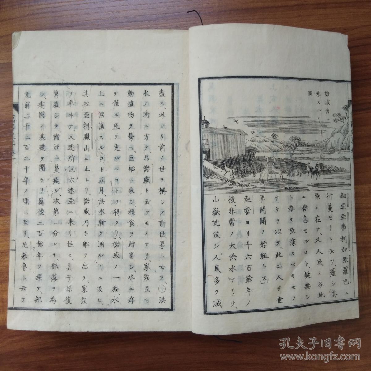 线装历史地理书 和刻本 1880年出版《万国史略