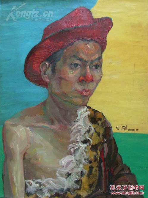当代著名油画大家徐芒耀布面油画(保真)