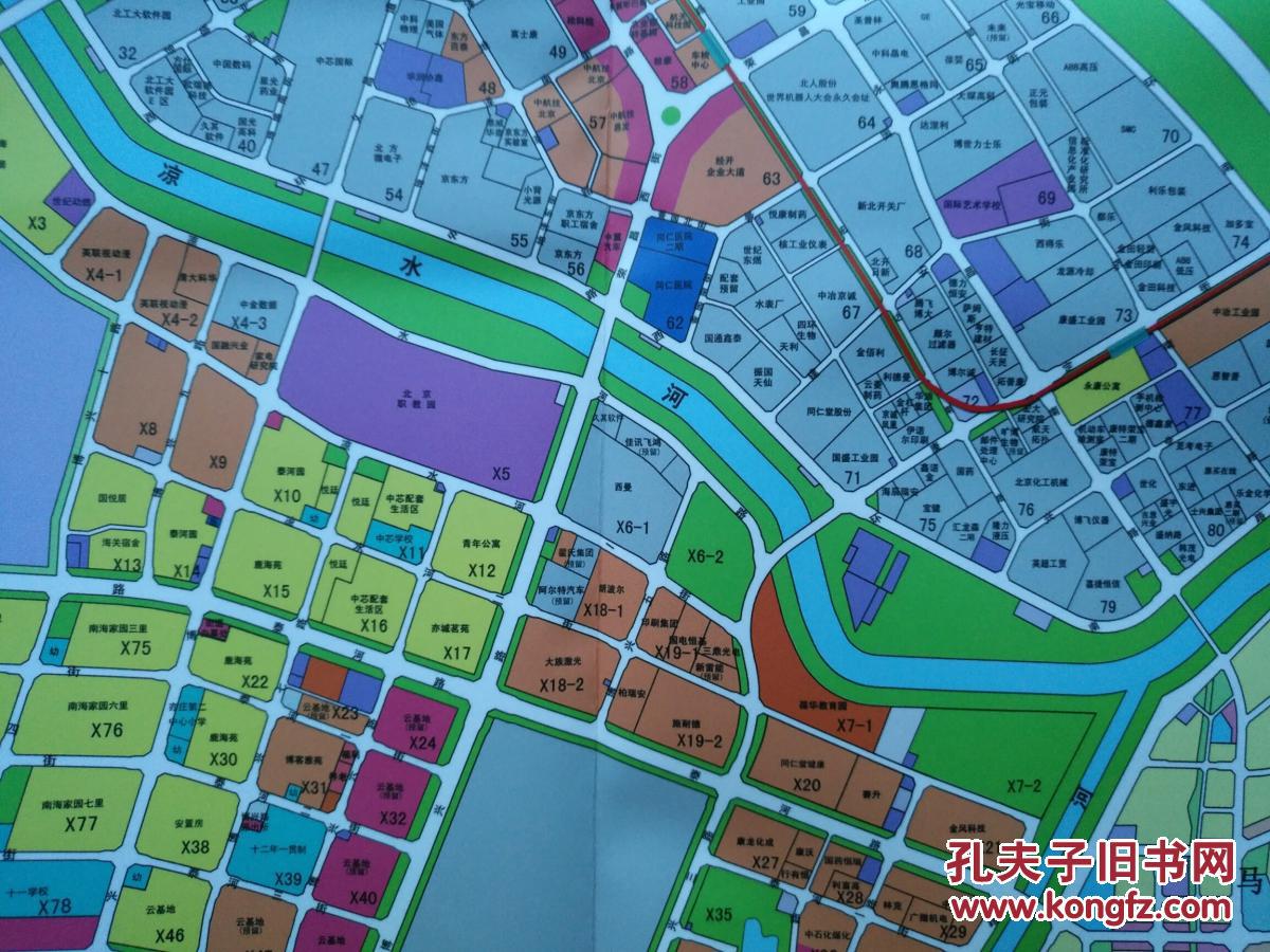北京(亦庄)经济技术开发区地图 北京开发区地图 亦庄地图