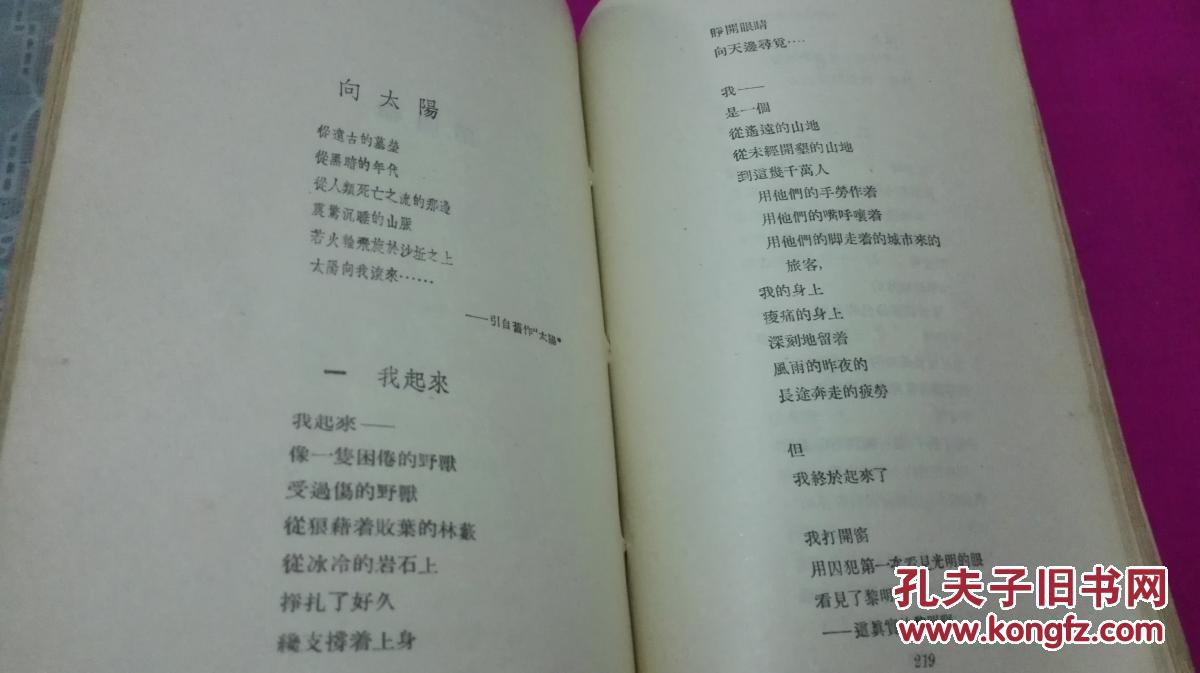 艾青诗选