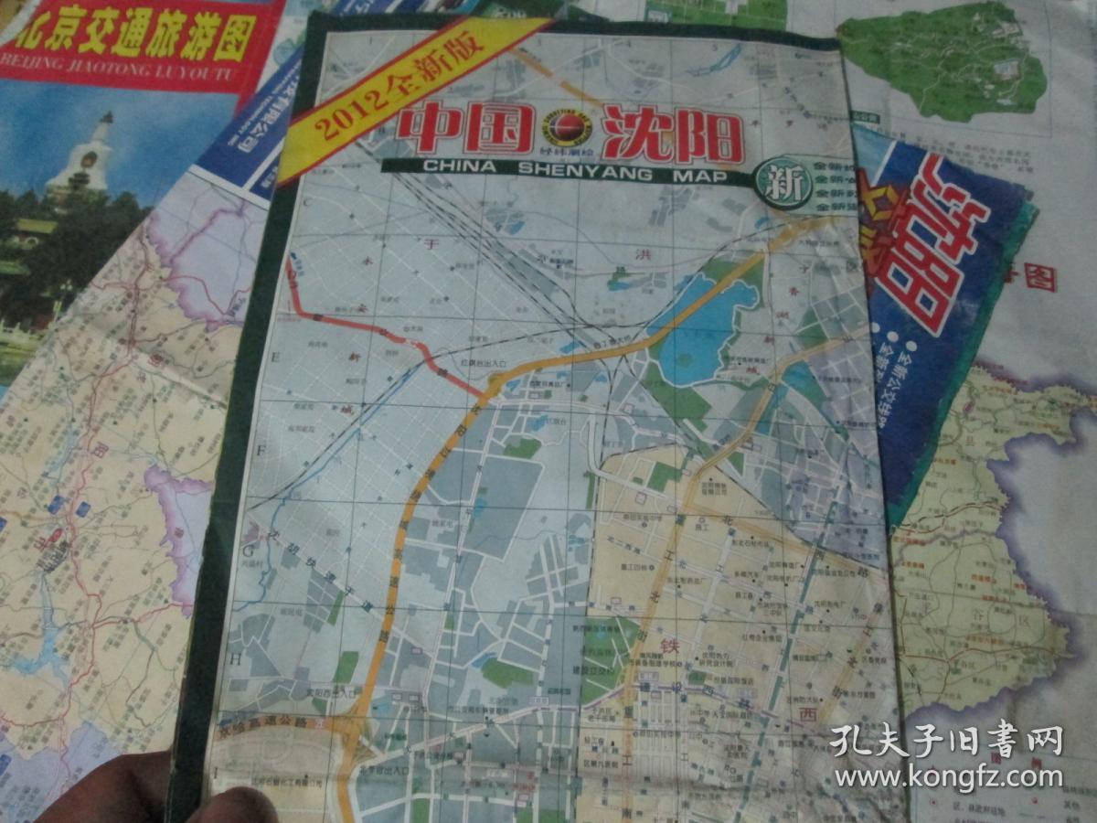 沈阳地图:沈阳交通旅游图2012图片