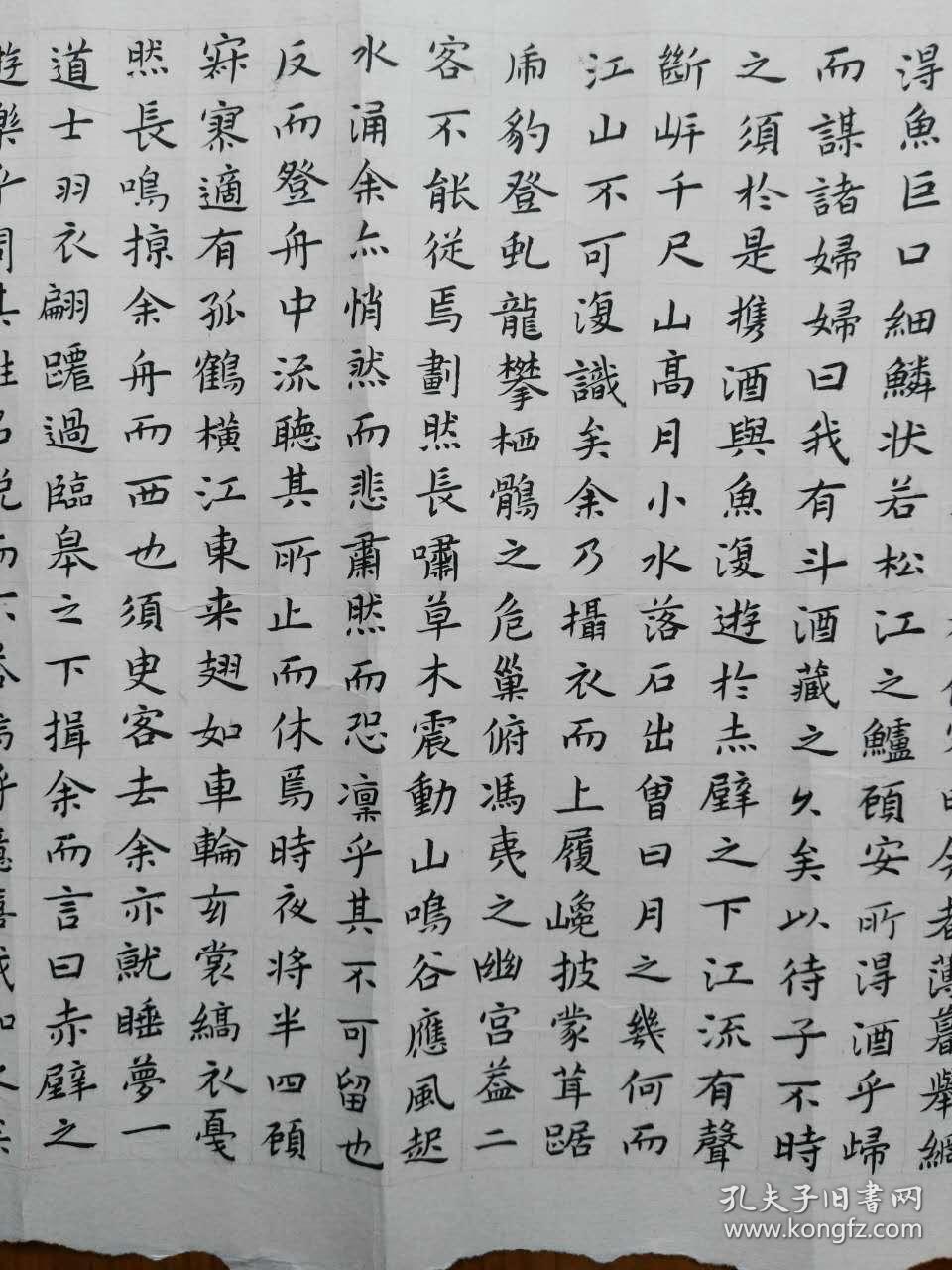 徐伯清小楷书法