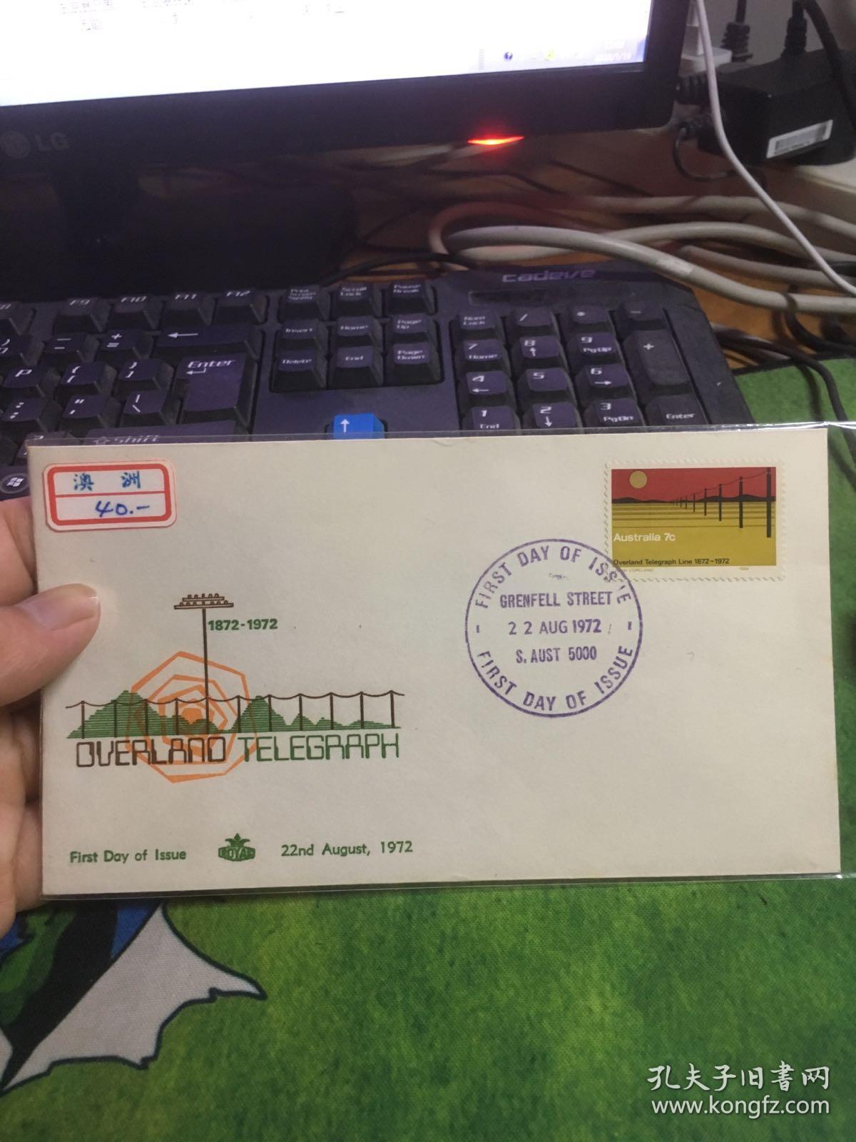 澳洲外国信封,20180519