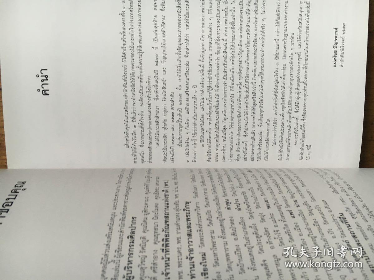 泰文书 (有关泰国 佛教 建筑等)【泰语原版 精装】