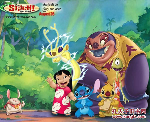迪士尼英语原声动画 lilo and stitch星际宝贝 3dvd