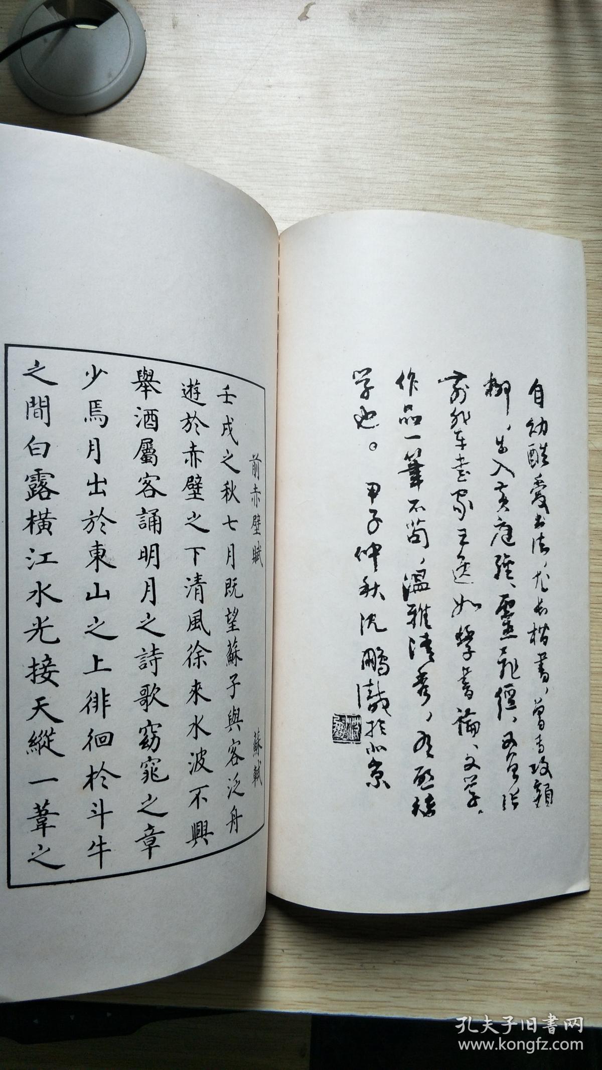 隋学芳书前后赤壁赋