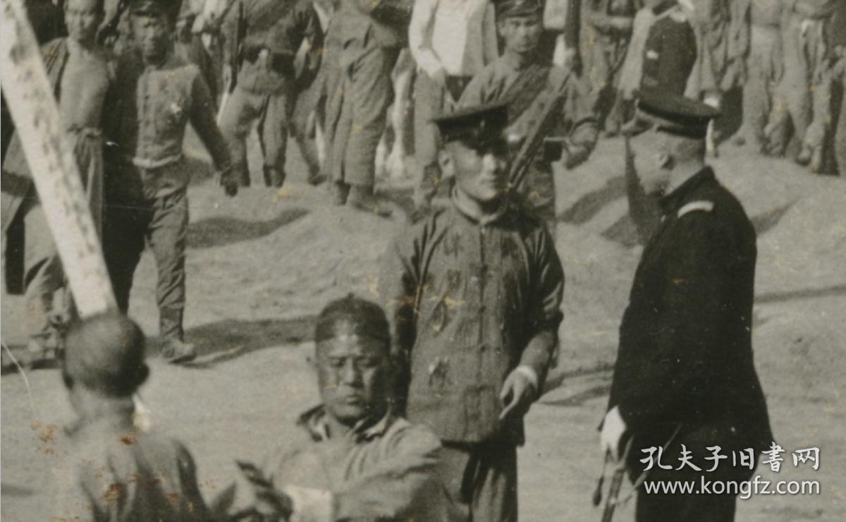 天津警察厅厅长杨以德抓获京津著名飞贼张三立后,其被押赴刑场枪决