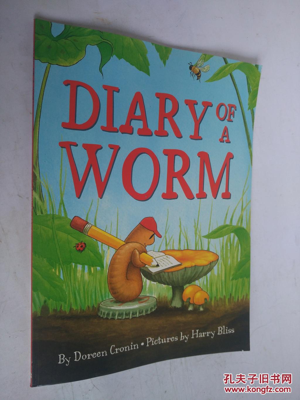 diary of a worm 蚯蚓的日记,英文原版绘本