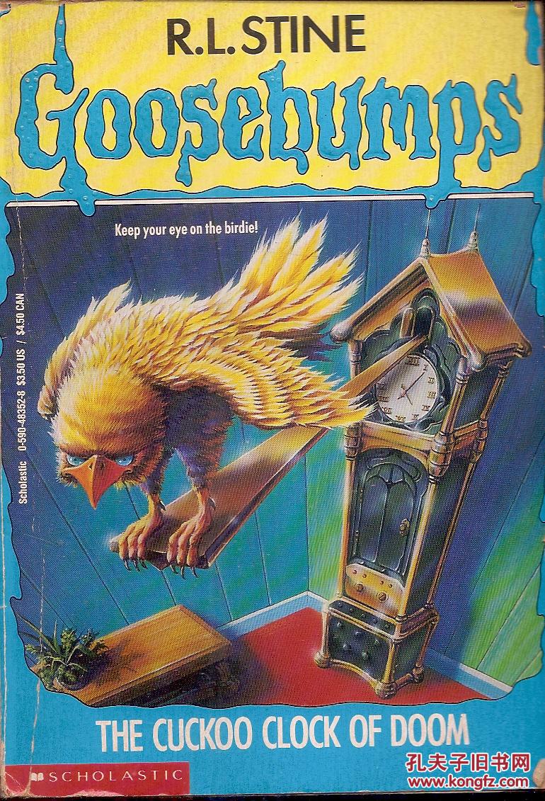 goosebumps the cuckoo clock of doom(英文版)