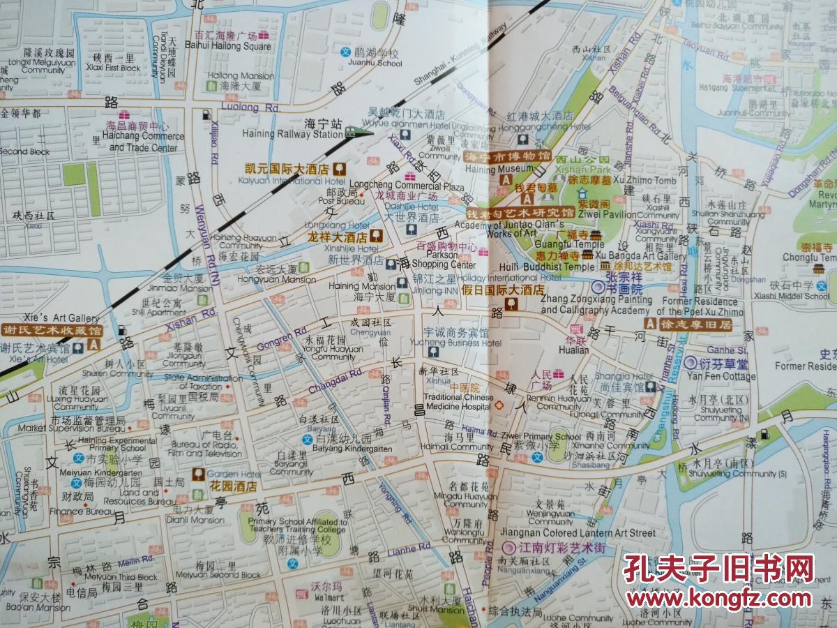 海宁市旅游交通图2017年10月海宁地图海宁市地图嘉兴地图