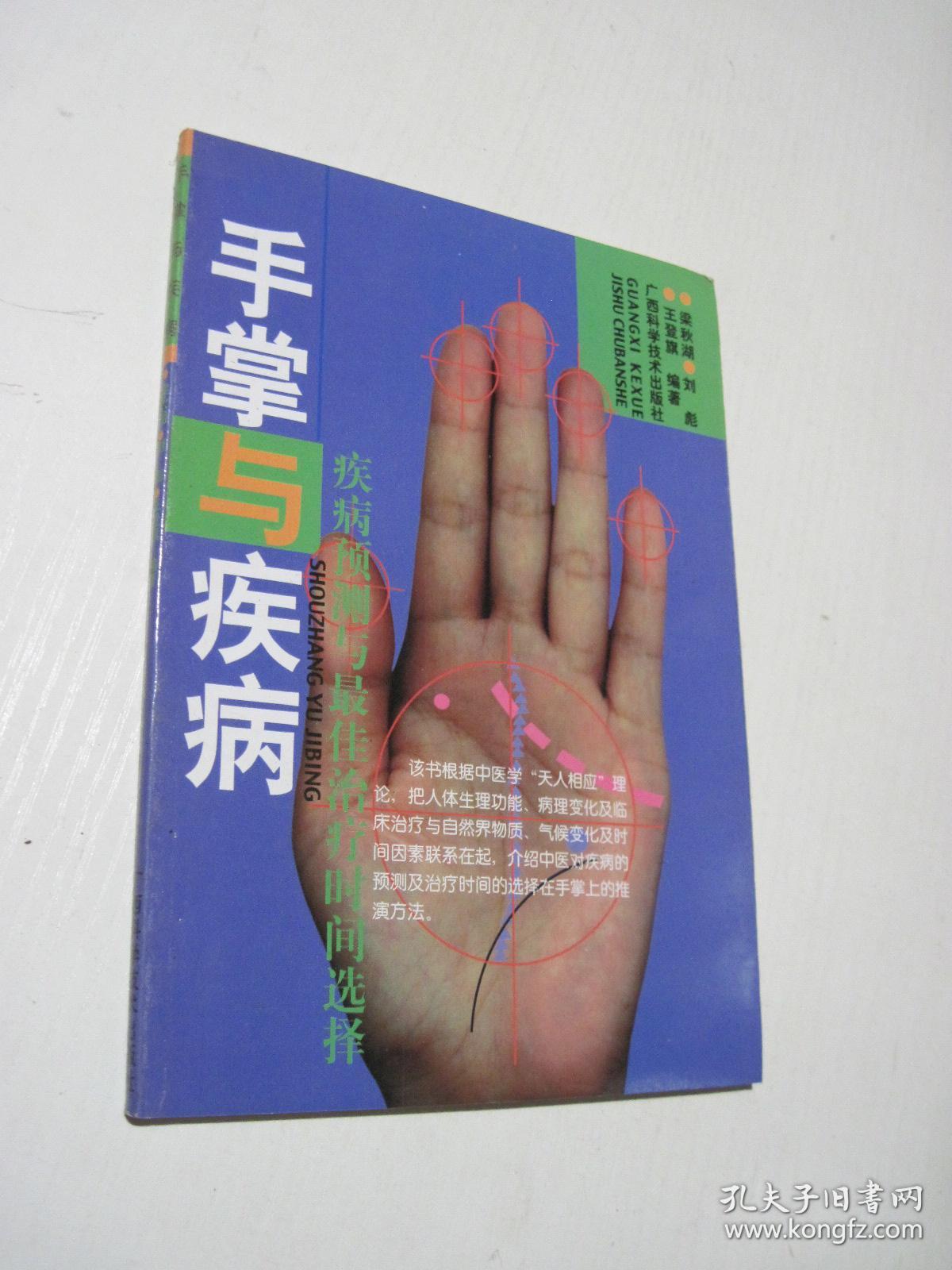 手掌与疾病―疾病预测与最佳治疗时间选择