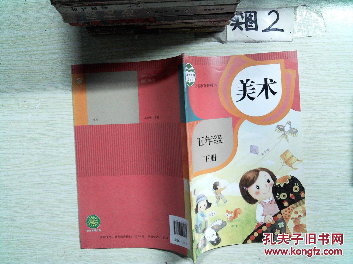 人教版小学五年级美术下册教材教科书 五年级下册美术