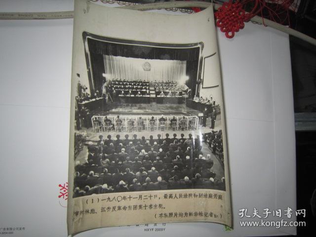 1980年11月20日特别法庭审叛反革命集团10名